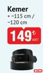 KİĞILI KEMER 115 CM/120 CM KİĞILI KEMER 115 CM/120 CM
